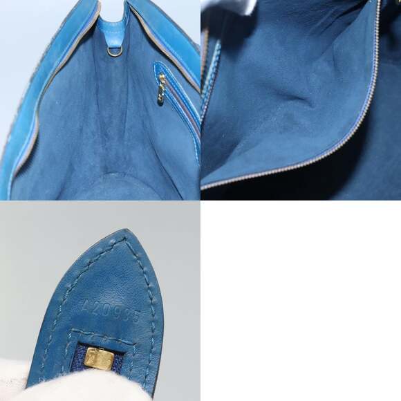 LOUIS VUITTON Epi Saint Jacques Shopping Shoulder Bag Blue M52275 - Picture 12 of 12